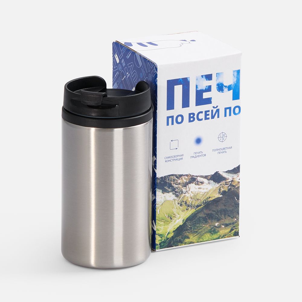 Коробка с полноцветной печатью для зонта складного Basic