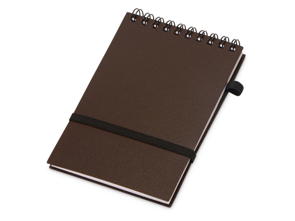 Блокнот Kaffi S с обложкой из кофе и пластика с логотипом  | Print Logo