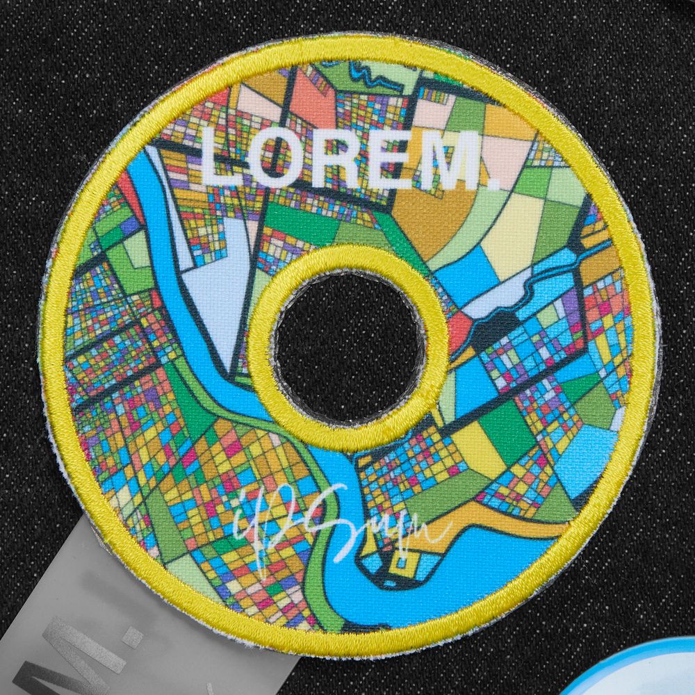 Шеврон из габардина Gabo M