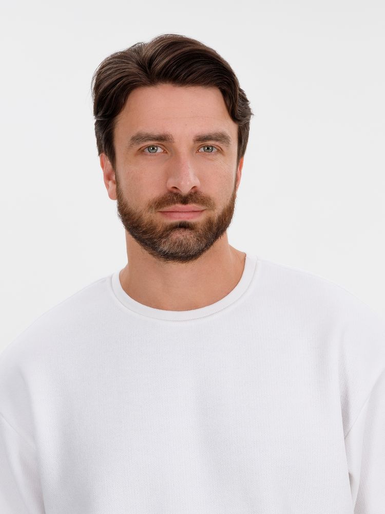 Джемпер с коротким рукавом Siluetti Volumica, молочно-белый, размер XL/XXL