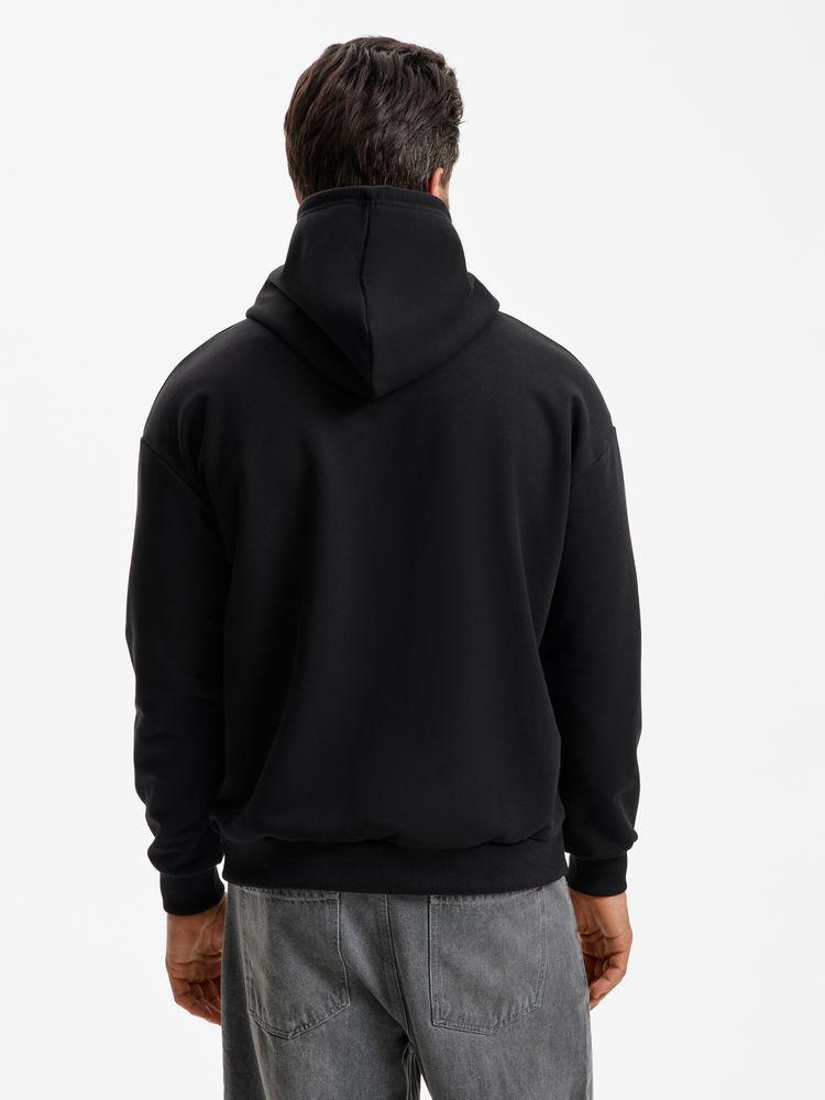 Худи унисекс оверсайз Daylero, черное, размер XS/S