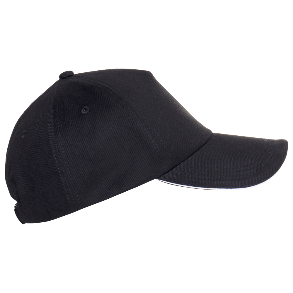 Бейсболка 11KR_Черный (20) (ONE SIZE/56-58)