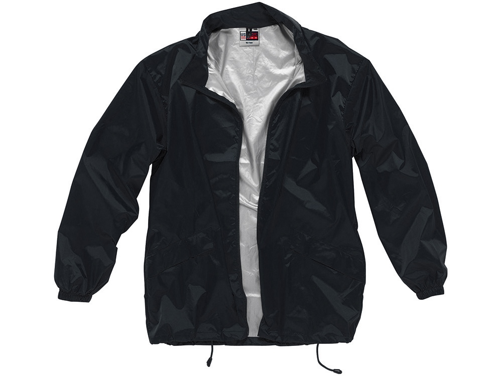 Ветровка Miami детская с чехлом, черный