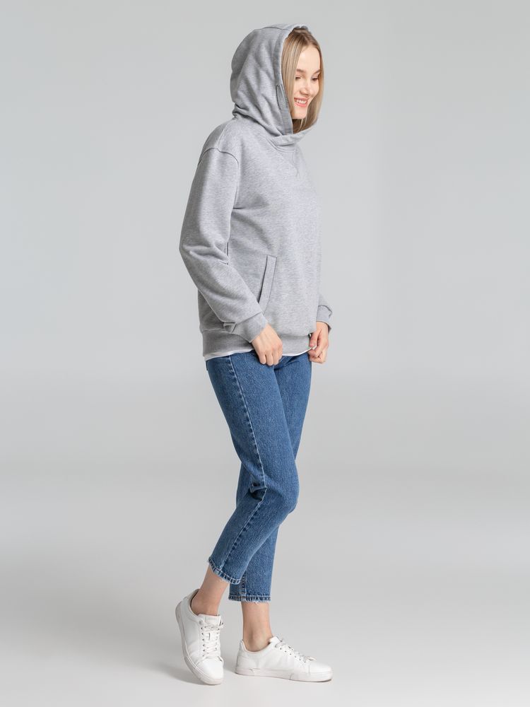 Толстовка Kulonga Terry, серый меланж, размер XL