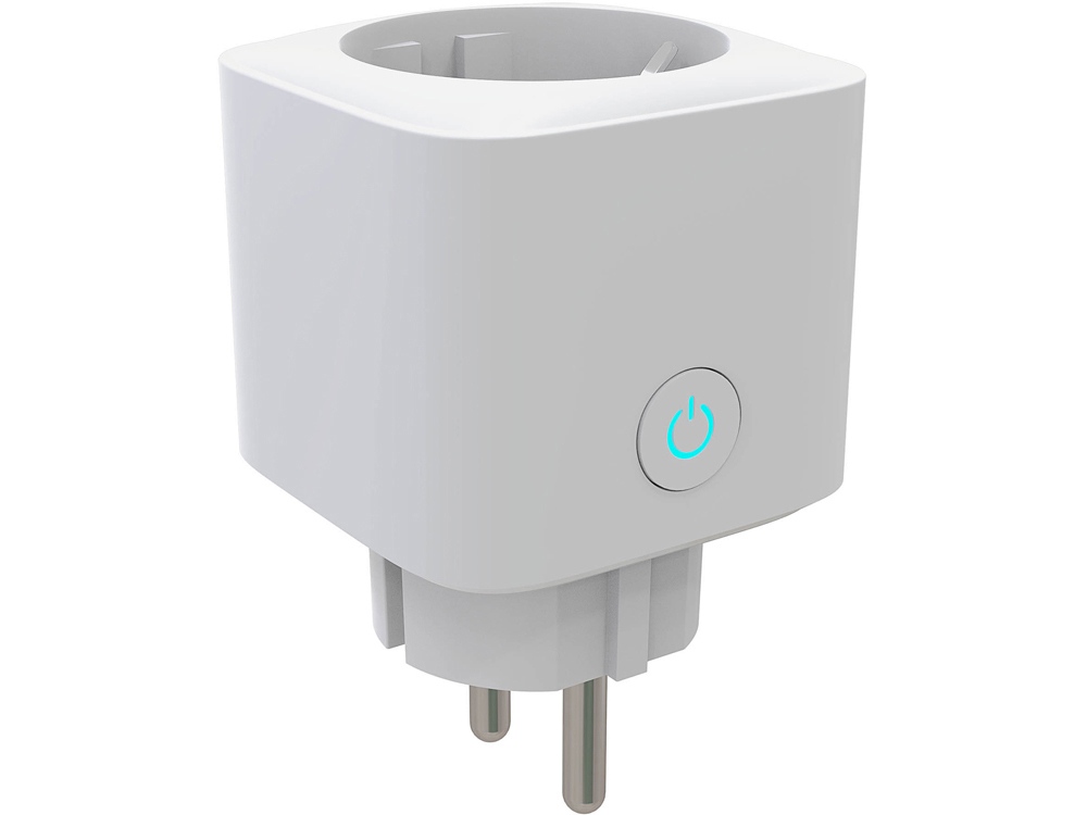 Умная розетка c мониторингом энергии IoT P07 с логотипом HIPER | Print Logo