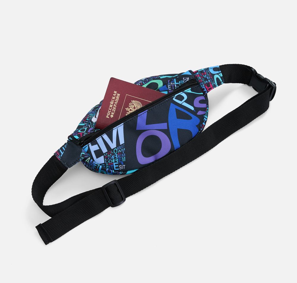 Сумка поясная Bolsana с задним карманом с печатью на заказ