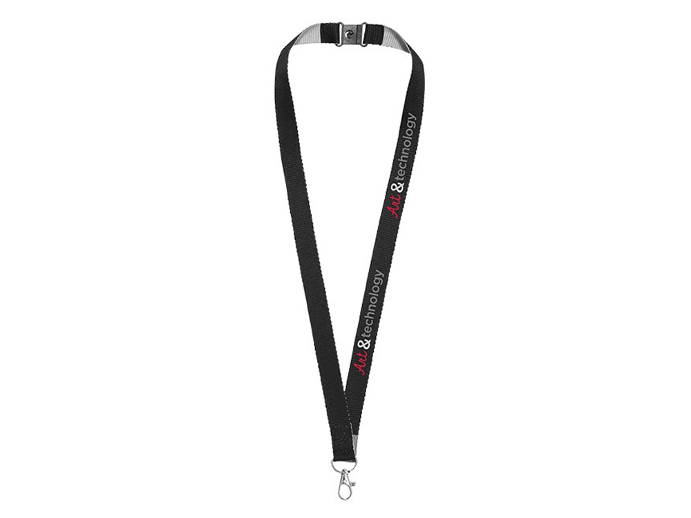 Двухцветный шнурок Aru с застежкой на липучке, черный/серый