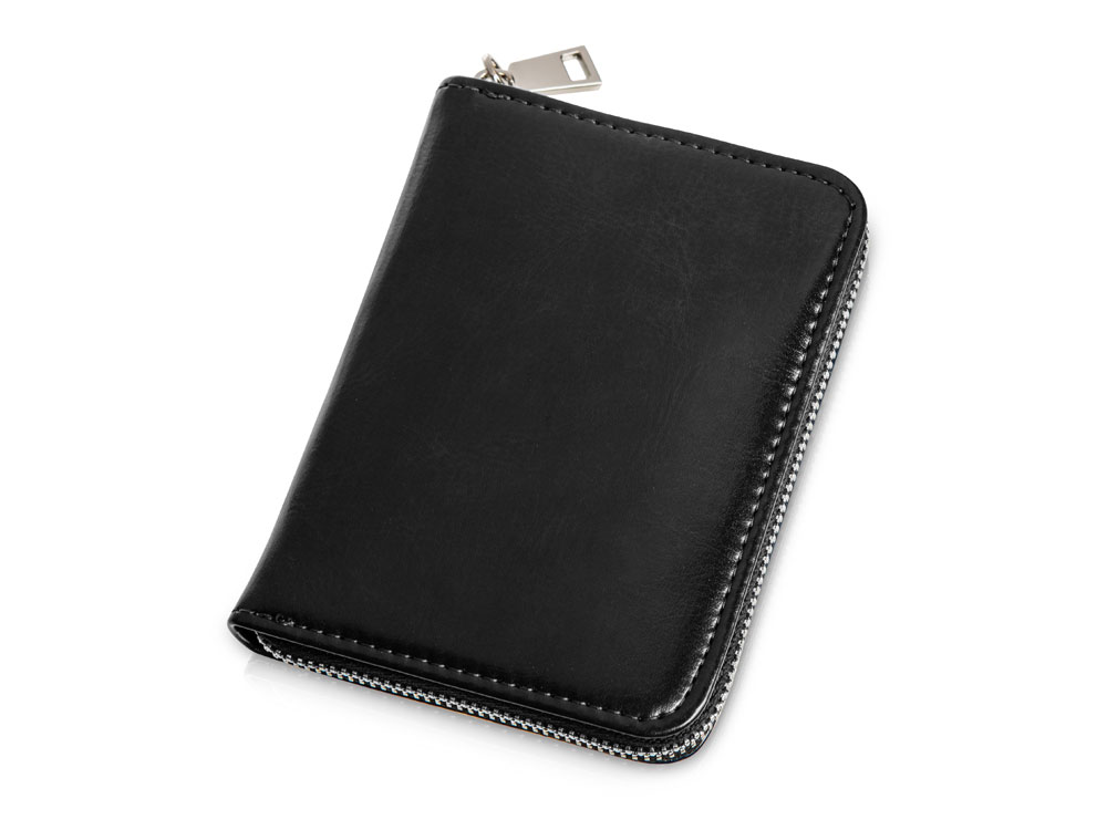 Картхолдер на молнии для 8 карт с RFID-защитой Fabrizio с логотипом  | Print Logo