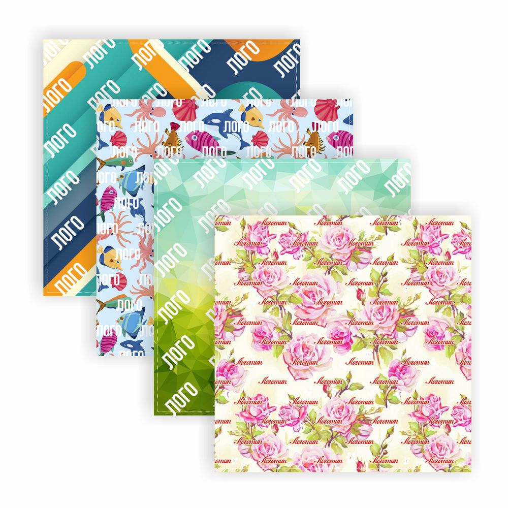 Платок с печатью на заказ ColorSharm с логотипом сделано в России | Print Logo