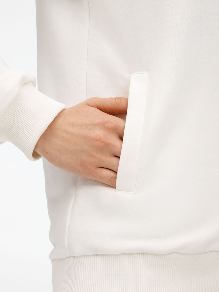 Бомбер унисекс Nuppu, молочно-белый, размер XL