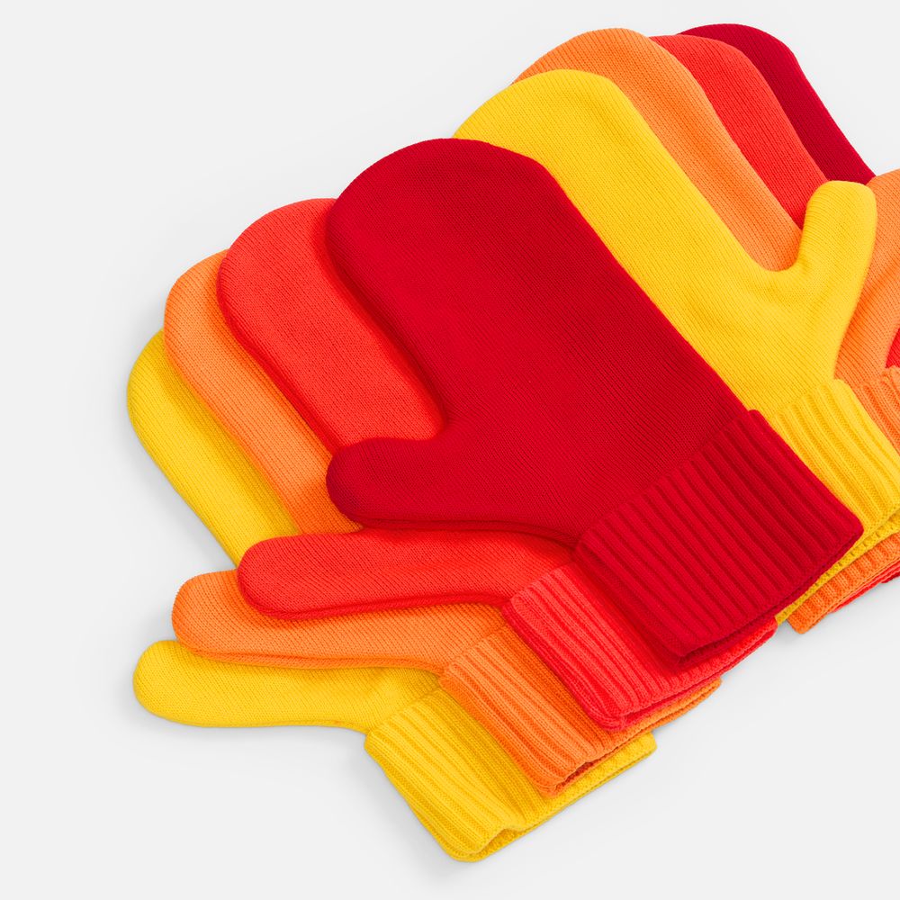 Варежки Yong, ярко-красные, размер L/XL