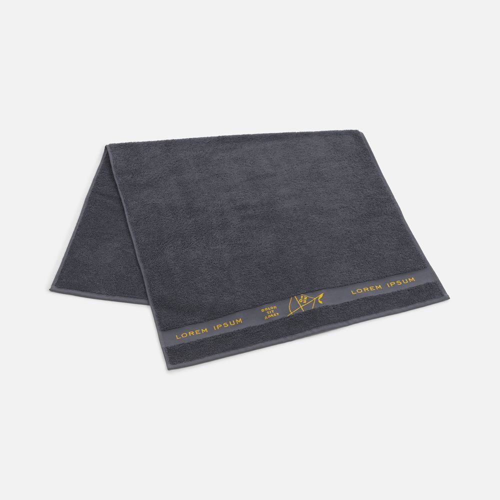 Полотенце на заказ Surpass с логотипом в бордюре фото на сайте Print Logo.