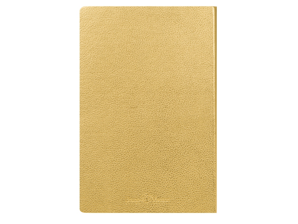 Ежедневник А5 недатированный Megapolis Velvet Flex, золотистый