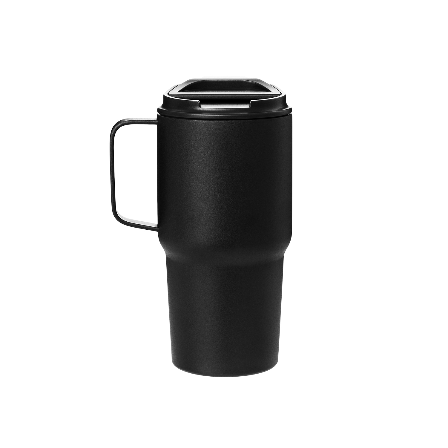 Термокружка вакуумная Авентура (Aventura), синяя — пример нанесения логотипа (Portobello Термокружки) | Print Logo