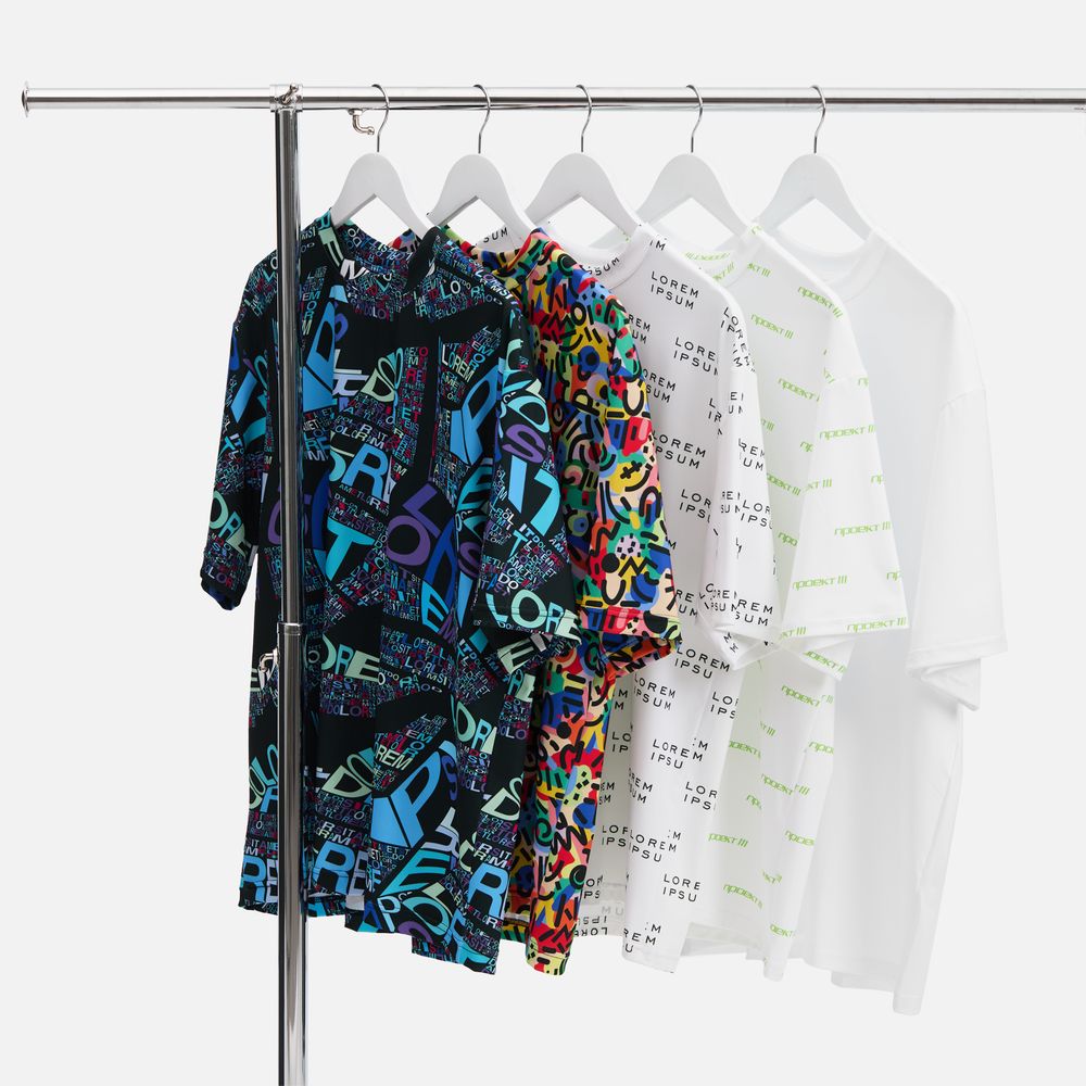 Футболка унисекс Senti с полной запечаткой на заказ фото на сайте Print Logo.