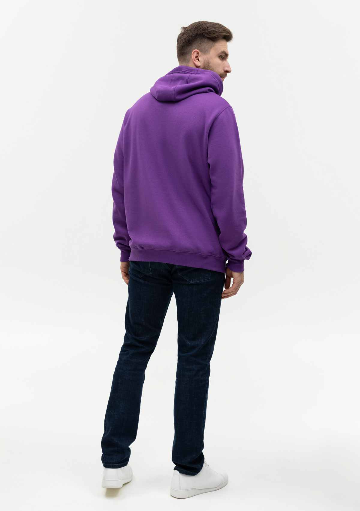 Худи унисекс STAN футер с начёсом 260, 20, Фиолетовый,  (94)  (46/S)