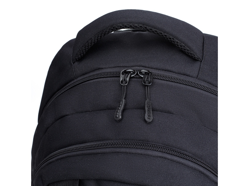 Рюкзак TORBER КЛАСС, черный, полиэстер 900D, 45 x 32 x 16 см