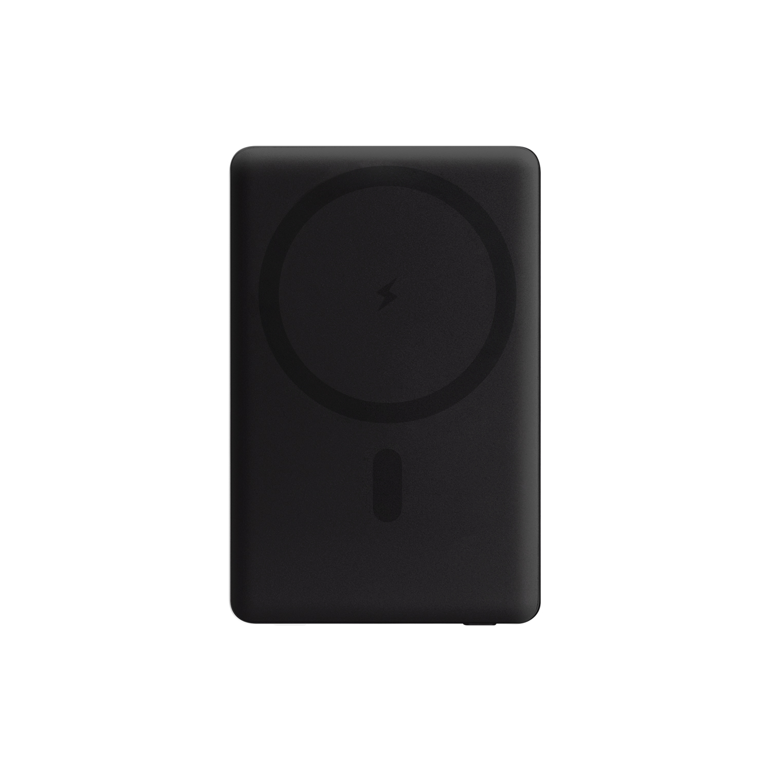 Внешний аккумулятор Атлантис (Atlantis) PD 5000mAh с функцией беспроводной зарядки 15W, оранжевый фото на сайте Print Logo.