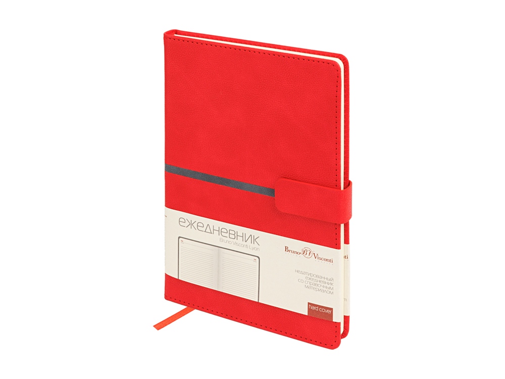 Ежедневник недатированный А5 Lyon с логотипом Bruno Visconti | Print Logo