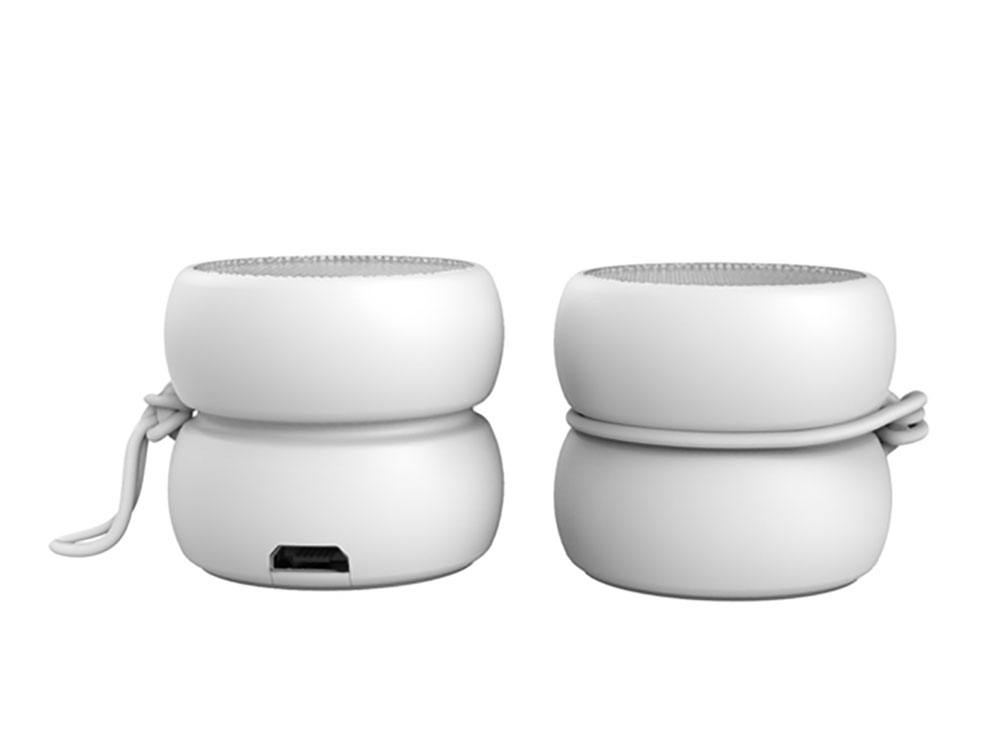 Портативная колонка TWS YoYo Mono, белый