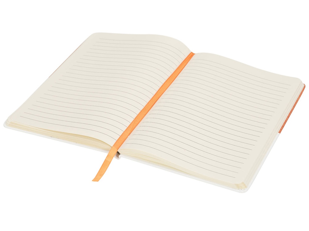 Блокнот А5 двухцветный, оранжевый