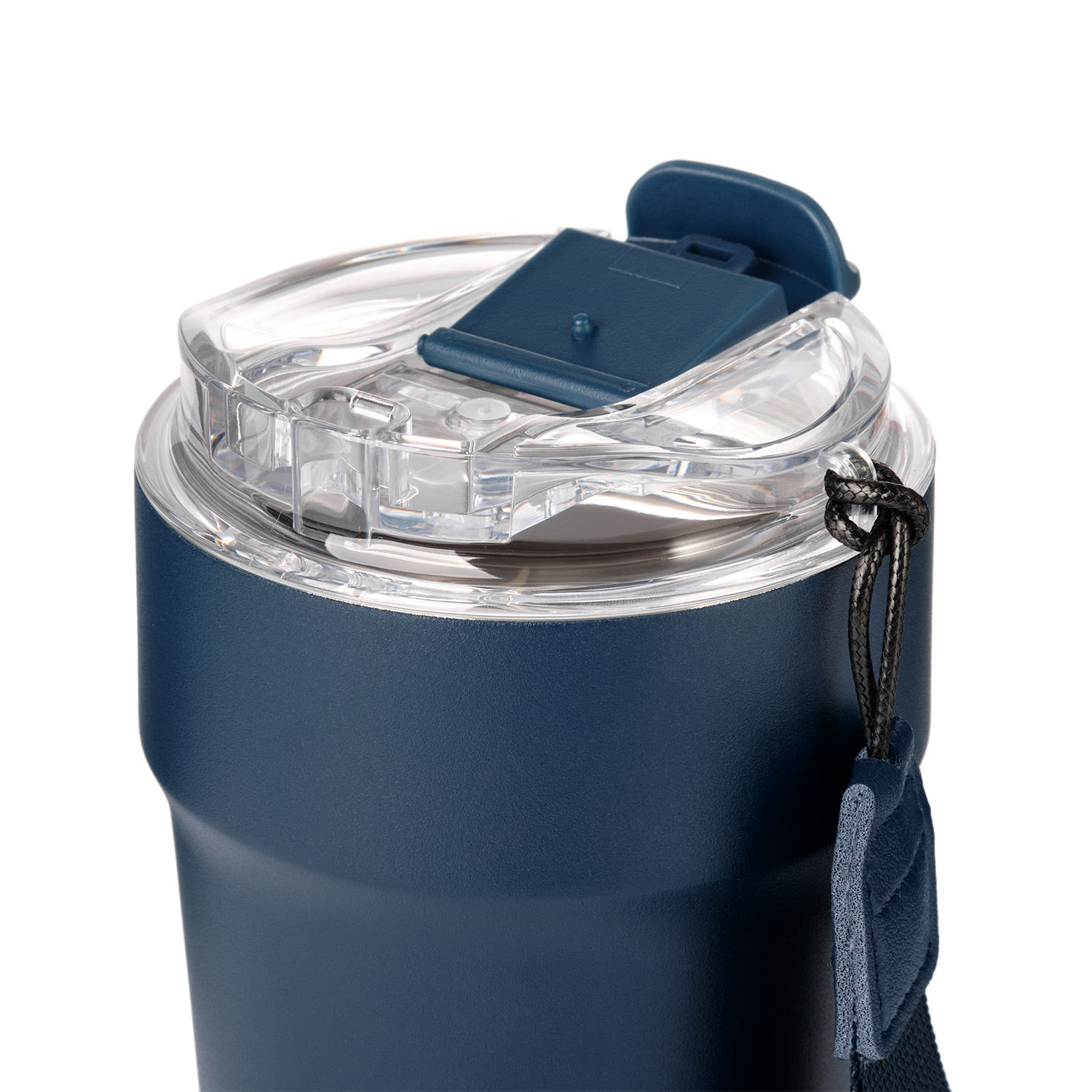 Термокружка вакуумная Монако, синяя