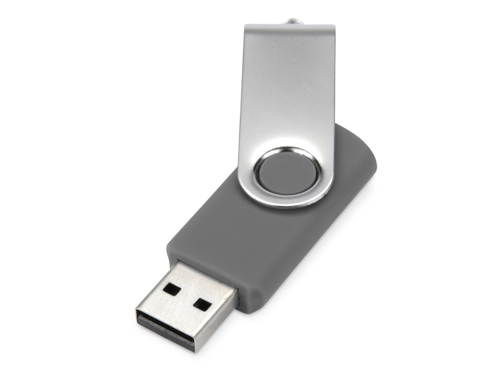 Флеш-карта USB 2.0 8 ГБ Квебек, серый