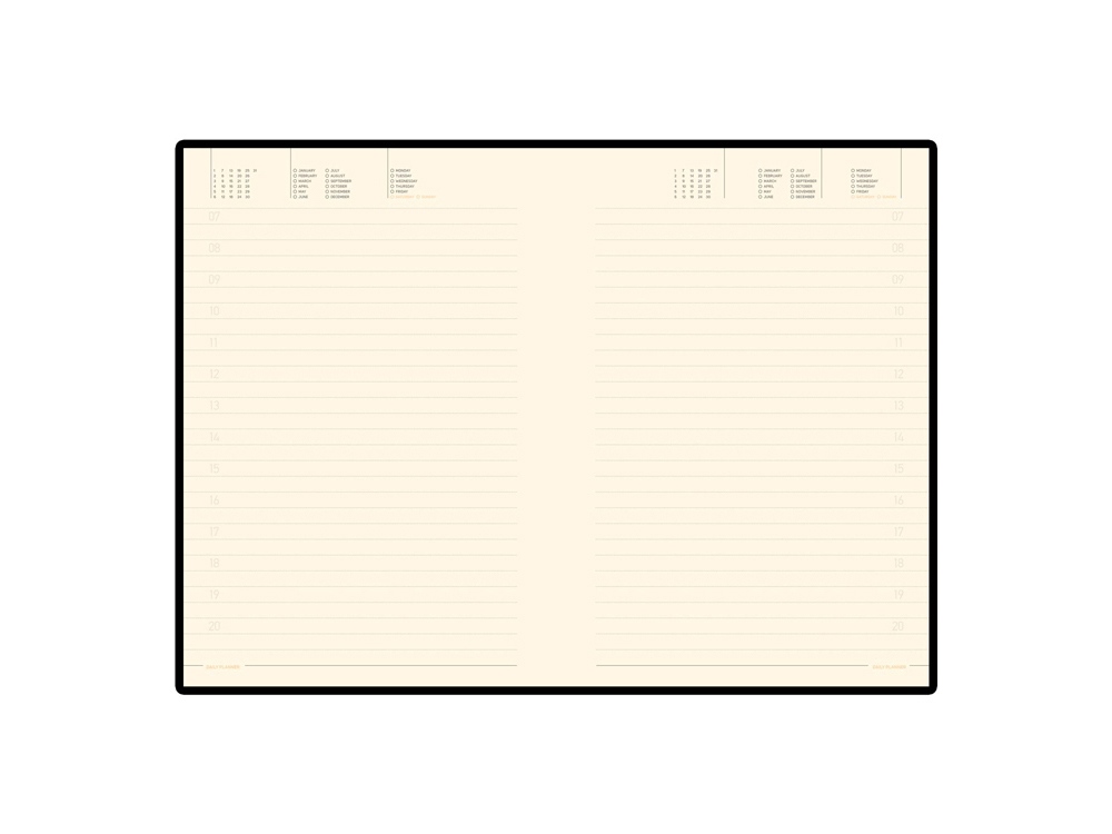 Ежедневник А5 недатированный Megapolis Soft, красный (Р)