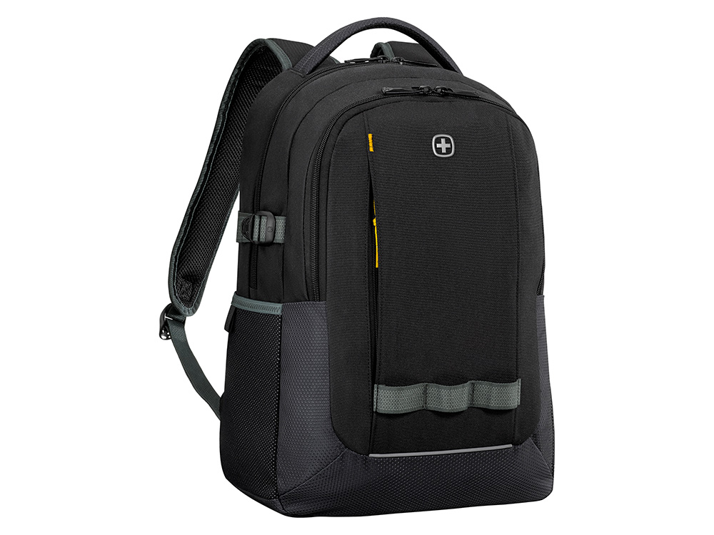 Рюкзак WENGER Ryde 16, черный, полиэстер, 32 x 21 x 47 см, 26 л