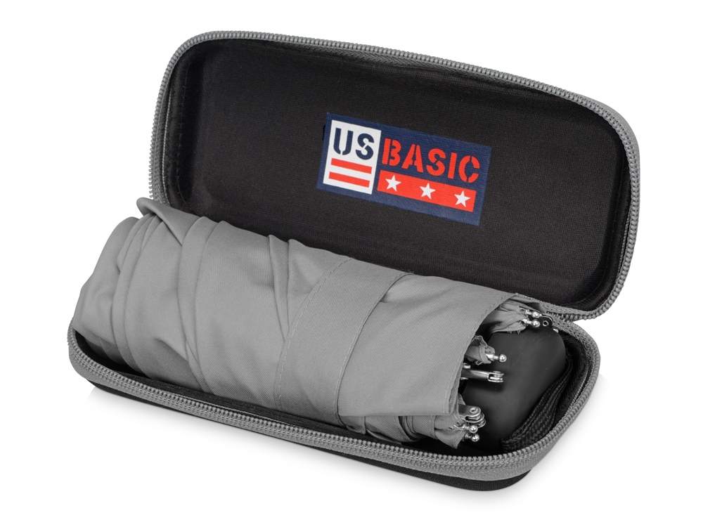 Зонт складной Frisco в футляре с логотипом US Basic | Print Logo
