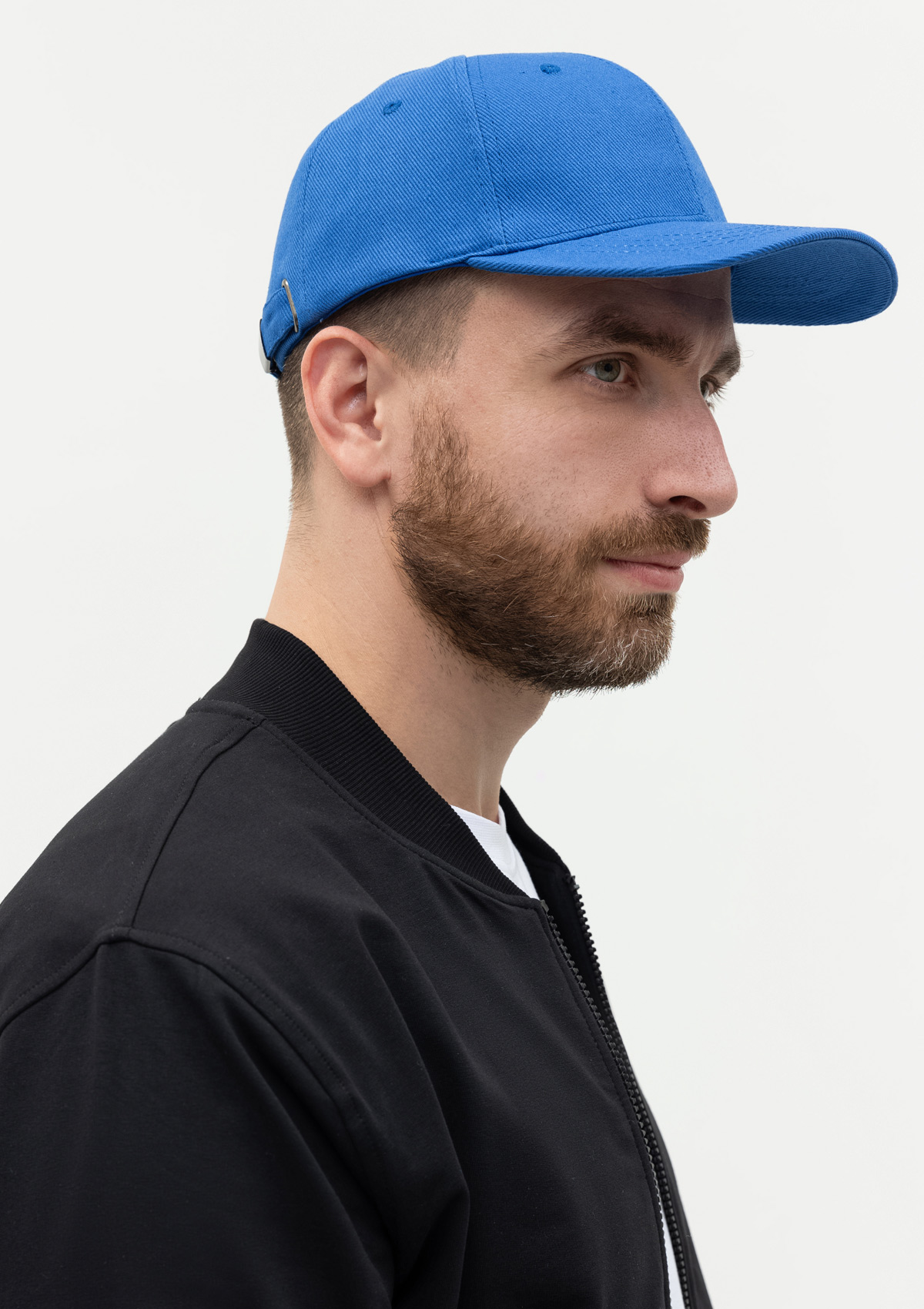 Бейсболка STAN 6 клиньев хлопок 330, 06, Синий,  (16/1)  (56-58)