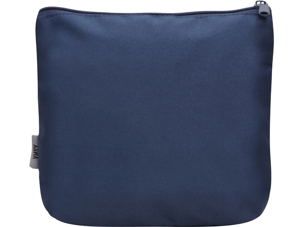Косметичка из полиэстера 300D с подкладкой Amalia, темно-синий