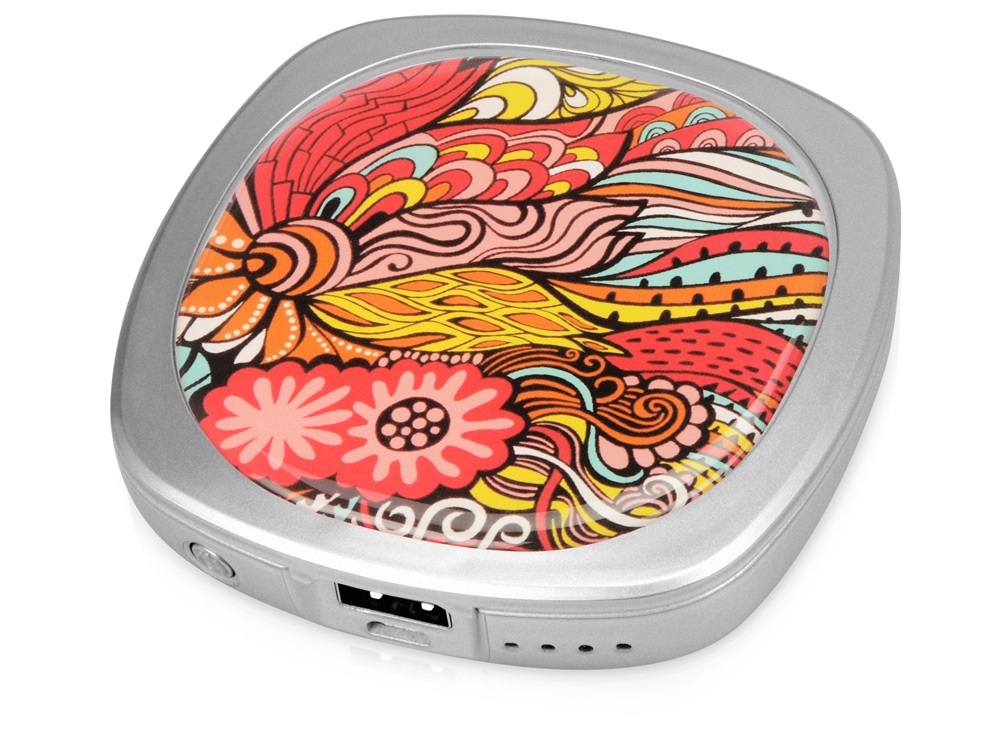 Портативное зарядное устройство на 4000 mAh с зеркалом