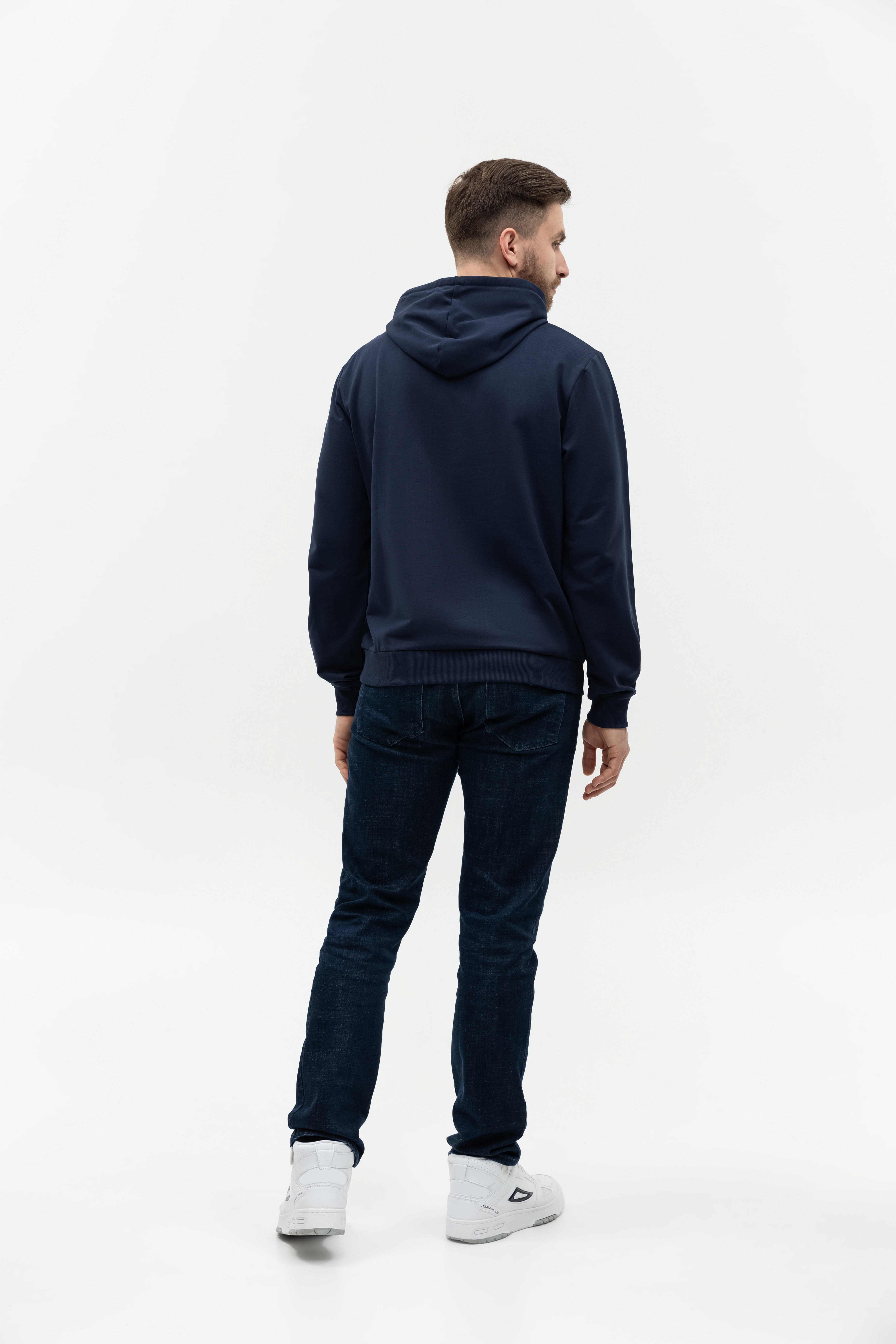 Худи унисекс STAN футер без начёса 260, 23, Тёмно-синий,  (46)  (42/XXS)