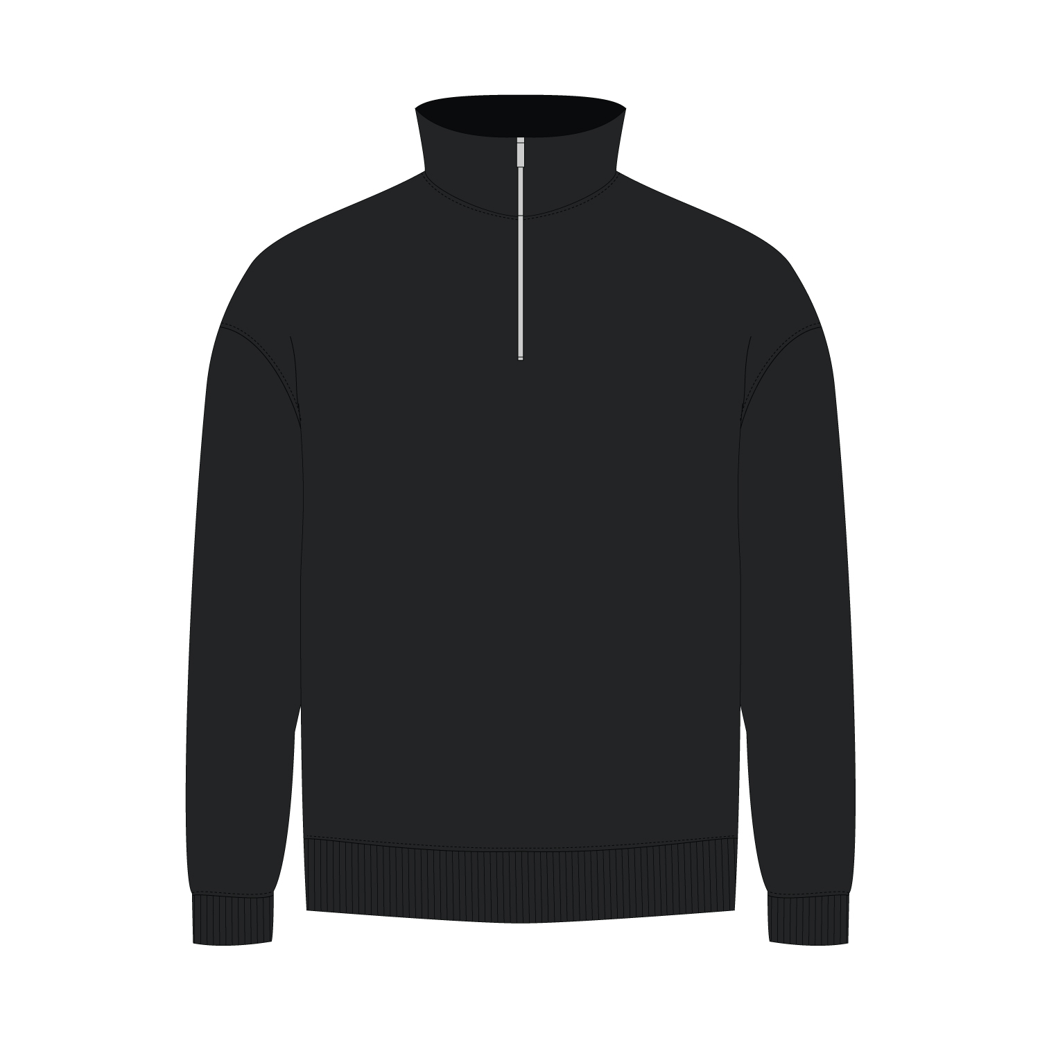 Толстовка на молнии унисекс Флоу (Flow), черная, размер 5XL/6XL с логотипом Portobello Верхняя одежда | Print Logo