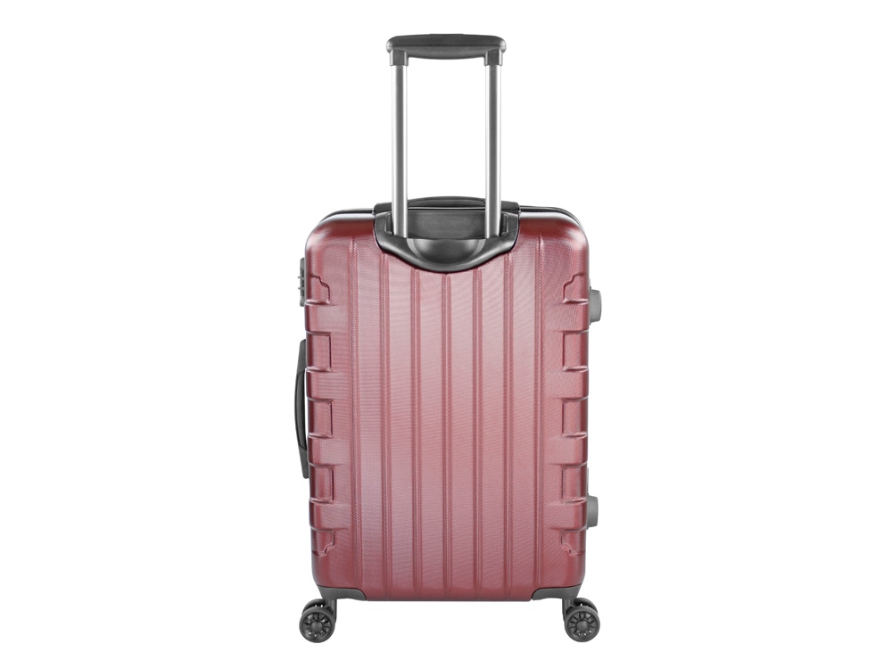 Чемодан BUGATTI ГАЛАТЕЯ | GALATEA, бордовый, поликарбонат / АБС-пластик, 46х27,5х67 см, 65 л