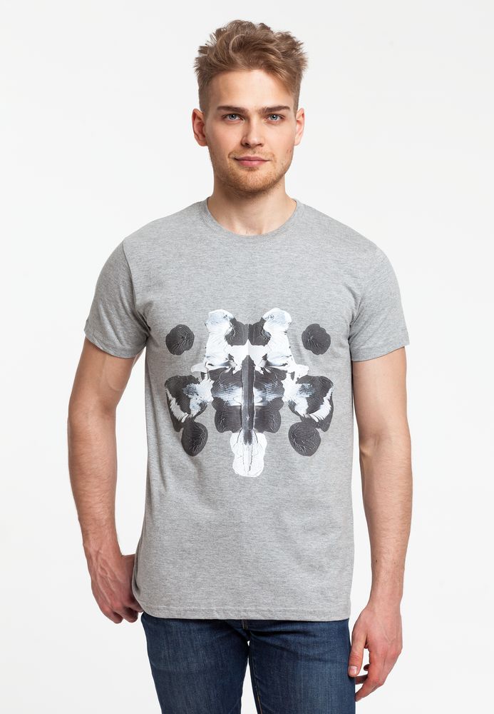 Футболка мужская «Подсознательность» — пример нанесения логотипа (Принтэссенция) | Print Logo