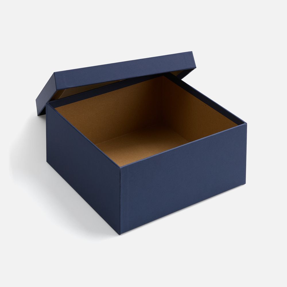 Коробка The Blue Bear — пример нанесения логотипа () | Print Logo