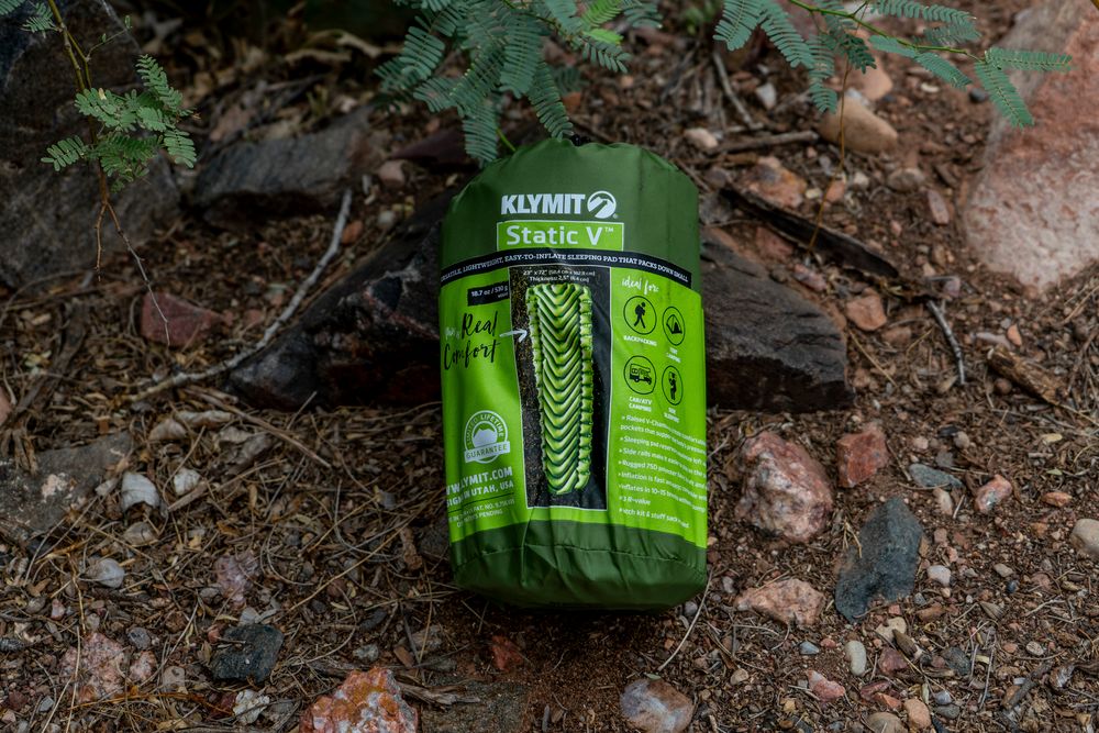 Надувной коврик Static V Recon