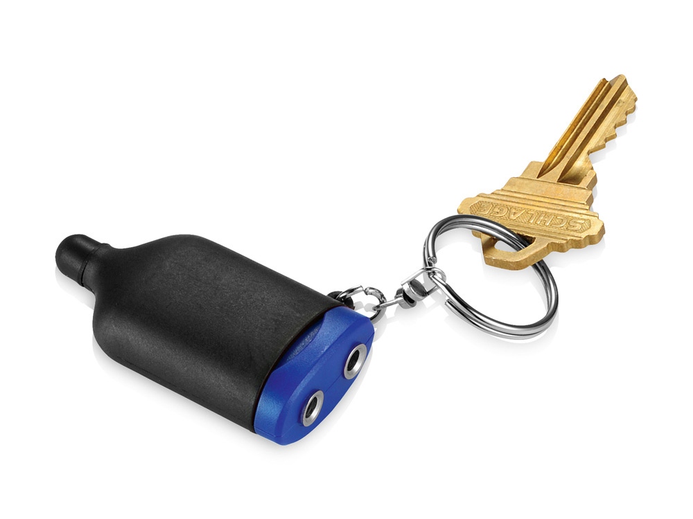 Аудиосплиттер с брелоком и стилусом 2 в 1 с логотипом  | Print Logo