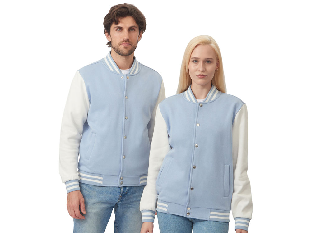 Бомбер Oxford, унисекс с логотипом US Basic | Print Logo