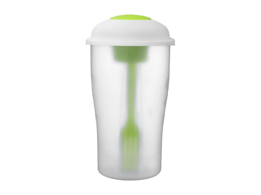 Набор для салата Shakey: салатник, вилка, контейнер для соуса