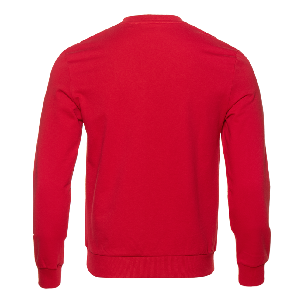 Свитшот унисекс STAN футер без начёса, 260, 63, Красный,  (14)  (54/XXL)