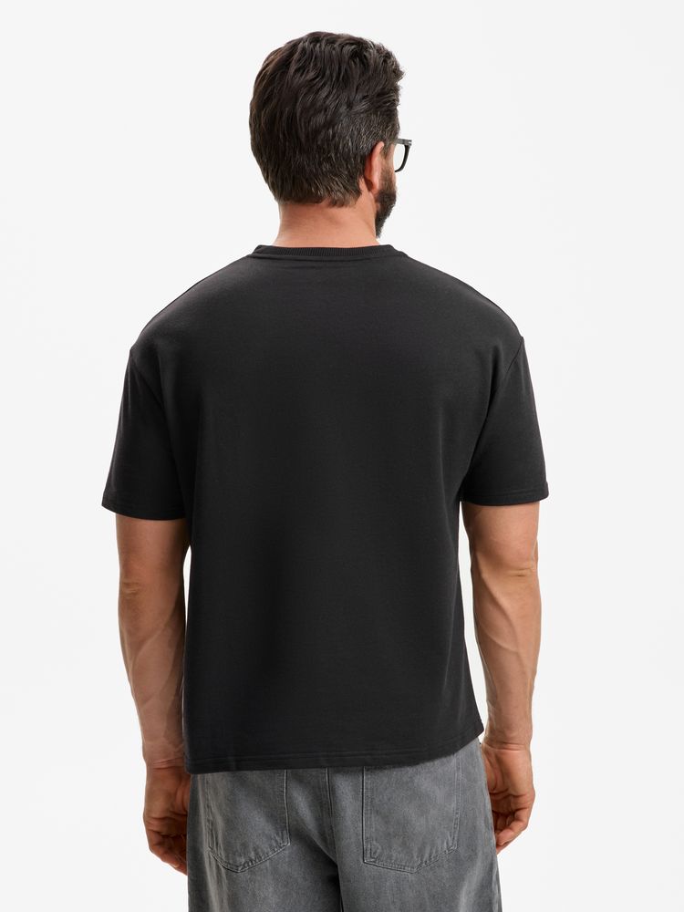 Футболка унисекс Durington, черная, размер 3XL/4XL