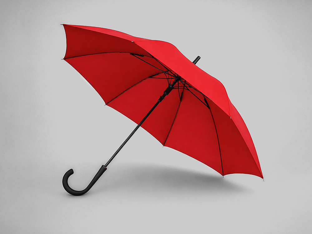 Зонт-трость Bergen с логотипом  | Print Logo