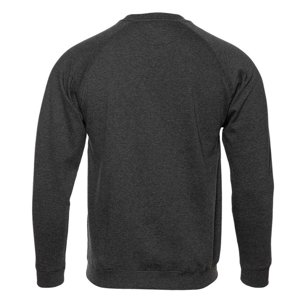 Свитшот унисекс STAN футер с начёсом 260, 53, Тёмный меланж,  (60/1)  (52/XL)