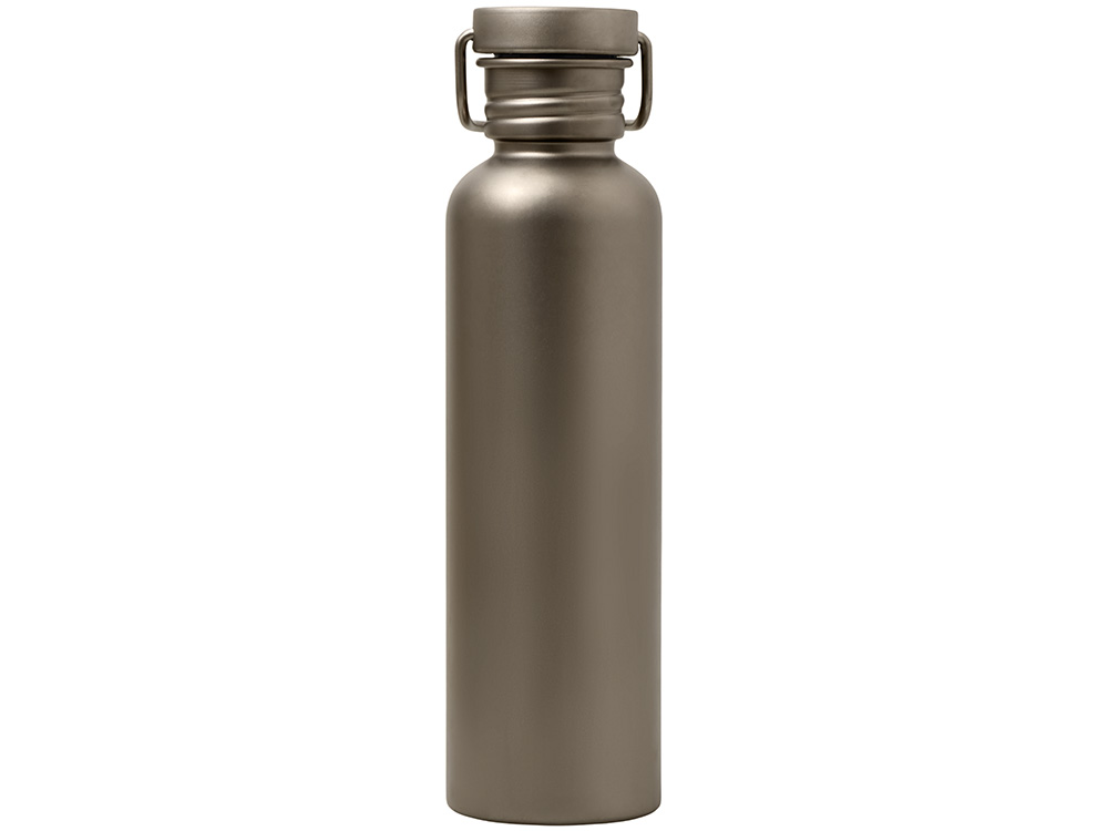 Бутылка для воды из титана Titan, 750ml, темно-серый
