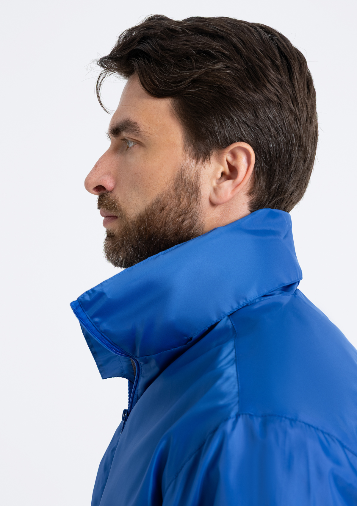 Ветровка утепленная унисекс STAN, 60, дюспо 210T, Синий,  (16/1)  (52/XL)