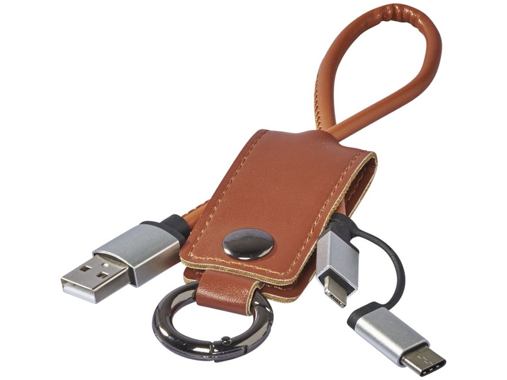 Кабель для зарядки Posh 3 в 1 с логотипом Avenue | Print Logo