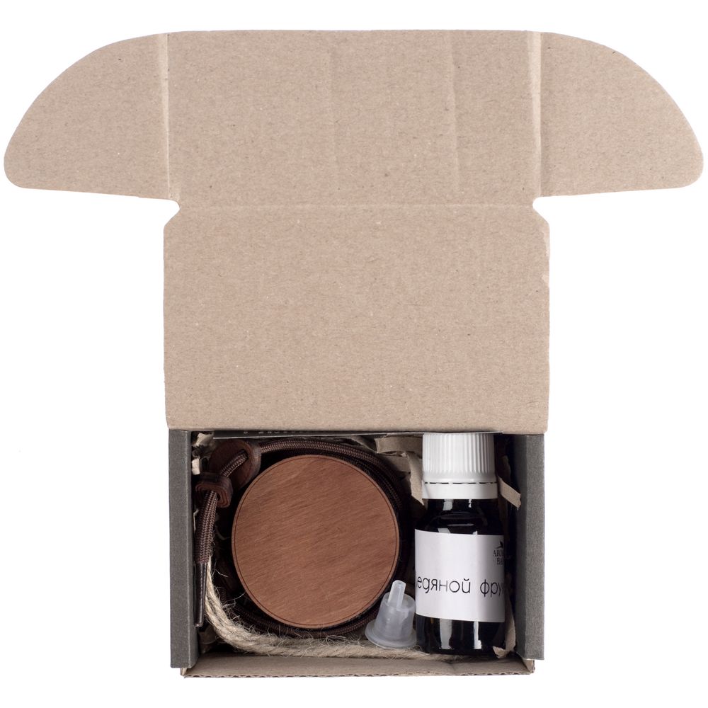 Ароматизатор в машину Sentir, коричневый фото на сайте Print Logo.